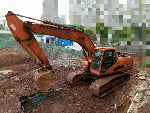 江西出售转让二手12000小时2005年大宇DH220LC挖掘机