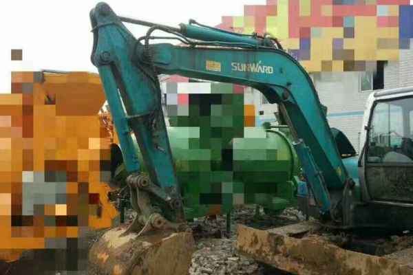 重庆出售转让二手12000小时2009年山河智能SWE70挖掘机