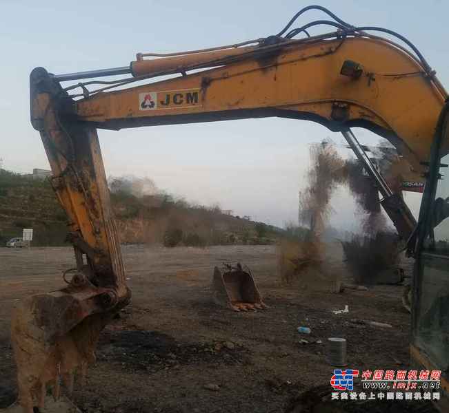 贵州出售转让二手7600小时2011年山重建机JCM908C挖掘机