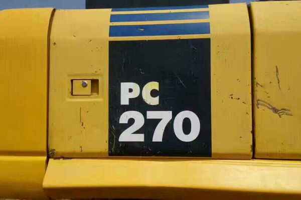 浙江出售转让二手7000小时2011年小松PC270挖掘机