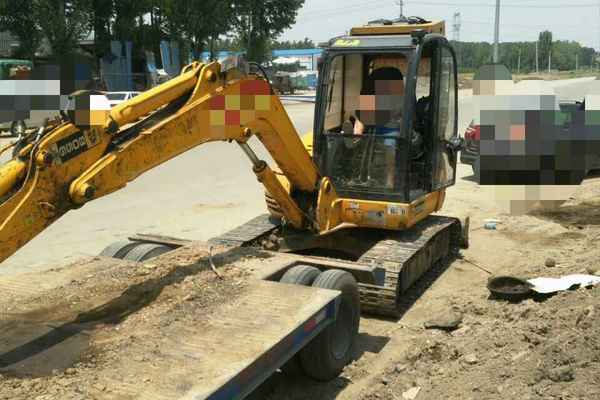 山东出售转让二手3000小时2012年JCB8061挖掘机