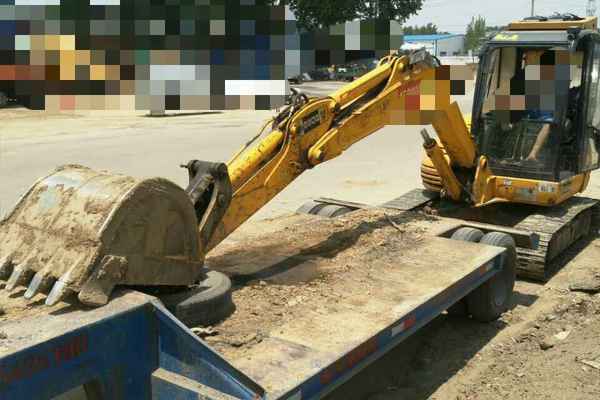 山东出售转让二手3000小时2012年JCB8061挖掘机