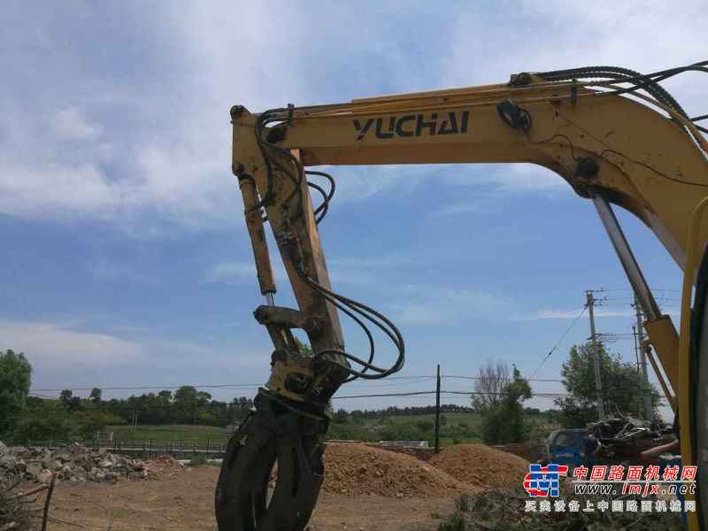 吉林出售转让二手8000小时2010年玉柴YC85挖掘机
