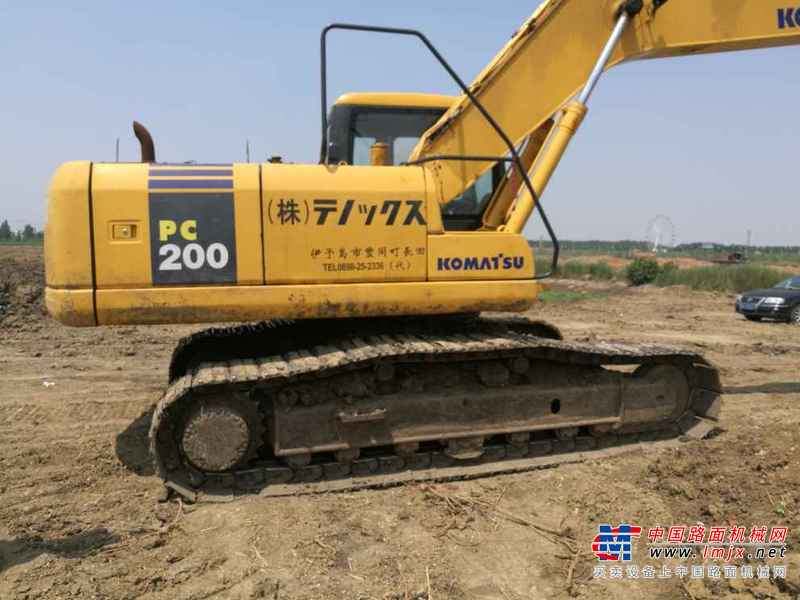 山东出售转让二手6523小时2003年小松PC200挖掘机