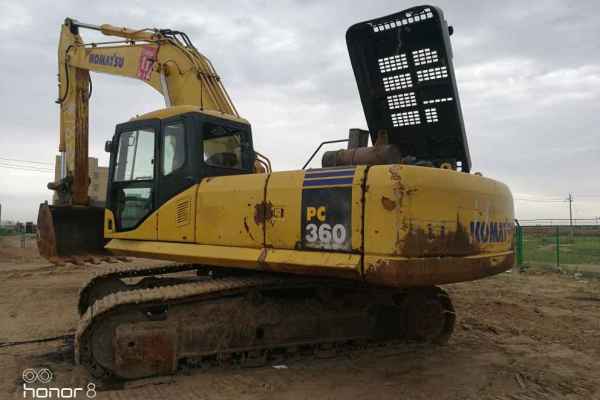 内蒙古出售转让二手10000小时2011年小松PC360挖掘机