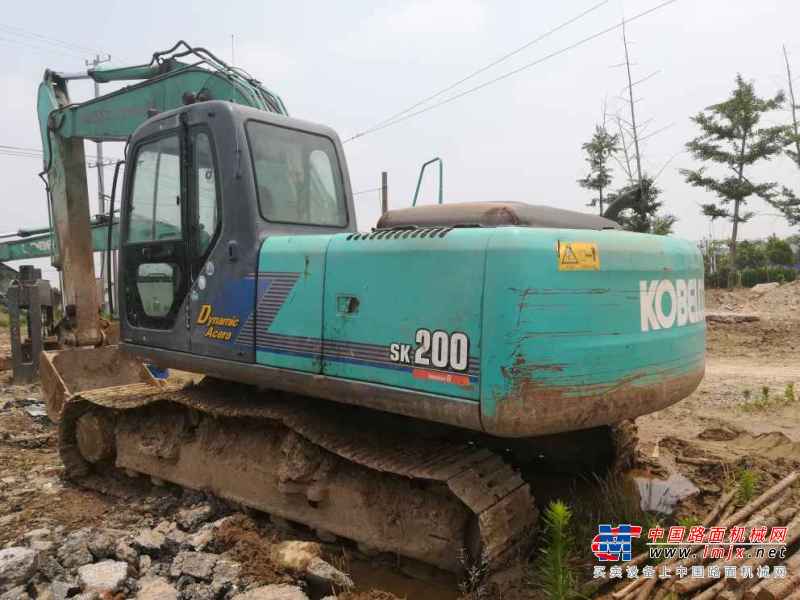 江苏出售转让二手20000小时2006年神钢SK200挖掘机