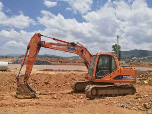 云南出售转让二手7492小时2012年斗山DH150LC挖掘机