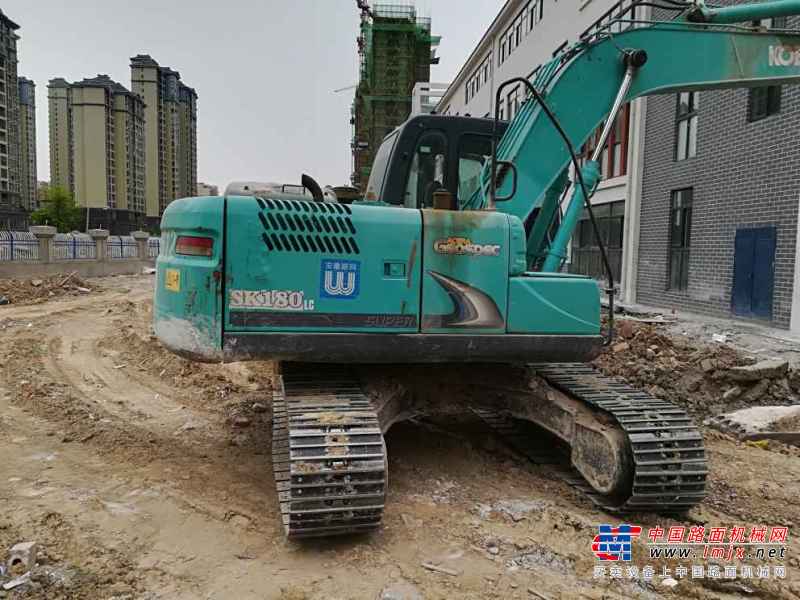 安徽出售转让二手7500小时2011年神钢SK140LC挖掘机
