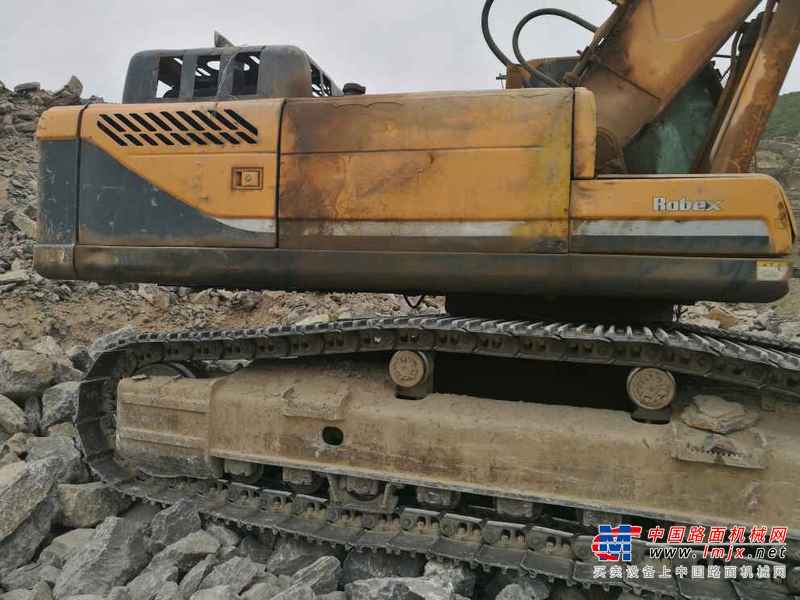 河南出售转让二手6500小时2013年现代R385LC挖掘机