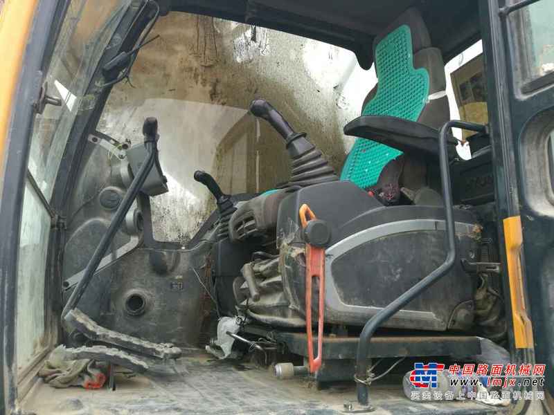河南出售转让二手6500小时2013年现代R385LC挖掘机