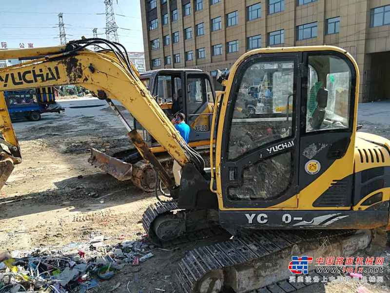 安徽出售转让二手10000小时2010年玉柴YC60挖掘机