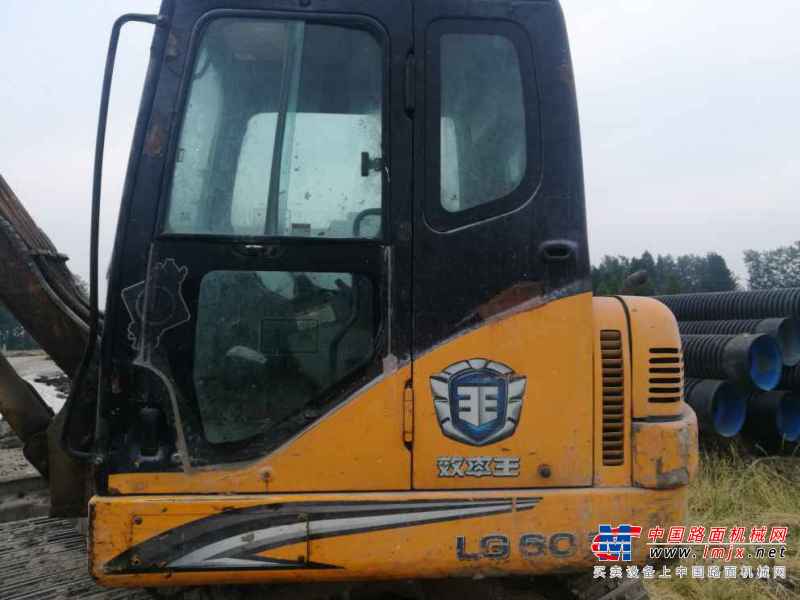 江苏出售转让二手5500小时2013年龙工LG6065挖掘机