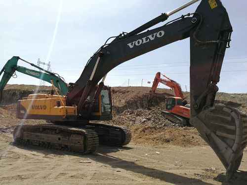 内蒙古出售转让二手7200小时2011年沃尔沃EC460BLC挖掘机
