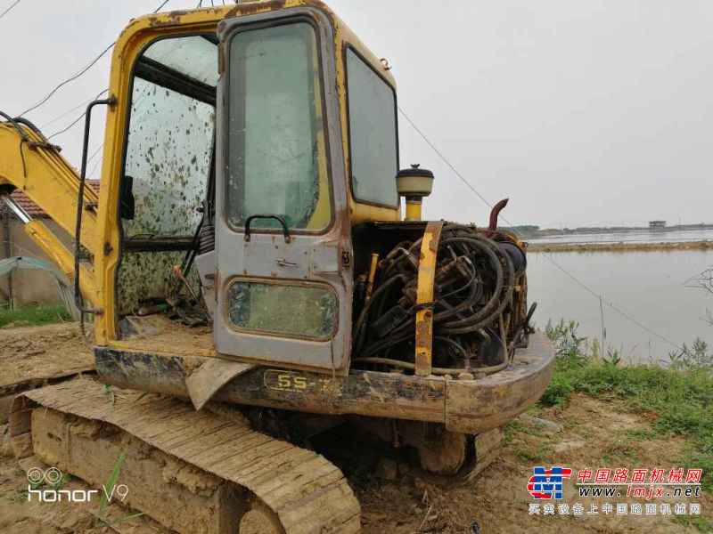 江苏出售转让二手7000小时2008年现代R55挖掘机