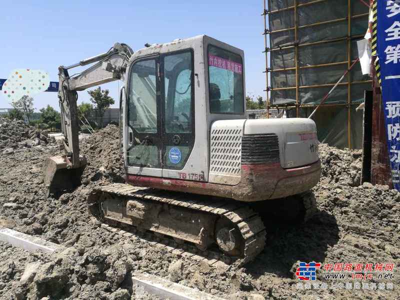 江苏出售转让二手13000小时2009年竹内TB175C挖掘机