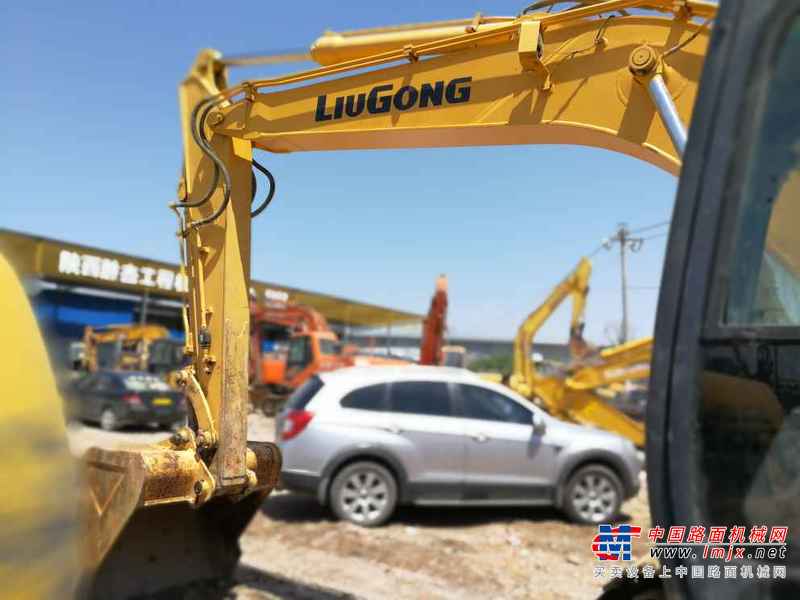 陕西出售转让二手5000小时2011年柳工CLG915D挖掘机