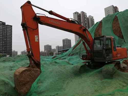 陕西出售转让二手15000小时2004年日立ZX200挖掘机