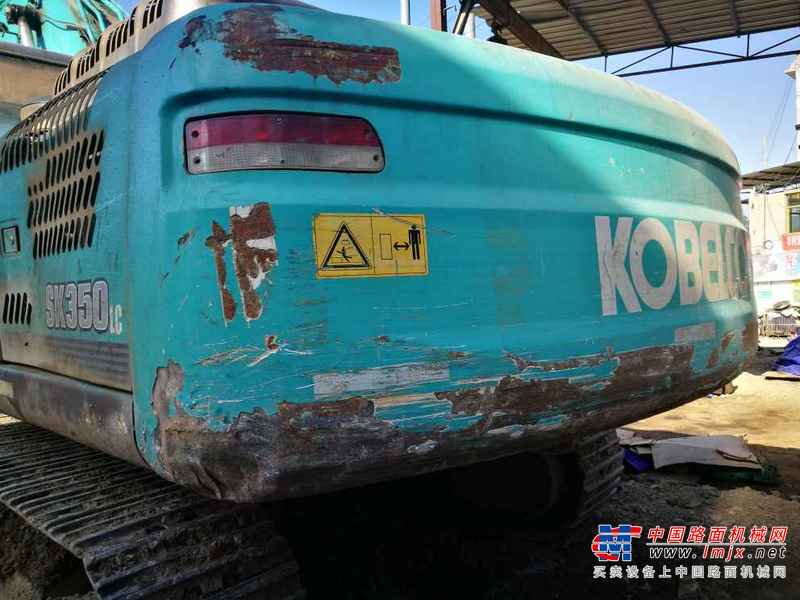 贵州出售转让二手8632小时2009年神钢SK350LC挖掘机