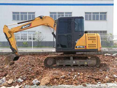 安徽出售转让二手1500小时2016年三一重工SY75C挖掘机