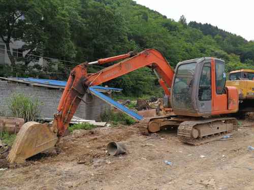 贵州出售转让二手14050小时2008年日立ZX70挖掘机