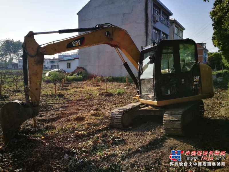 江苏出售转让二手4000小时2015年卡特彼勒307E挖掘机