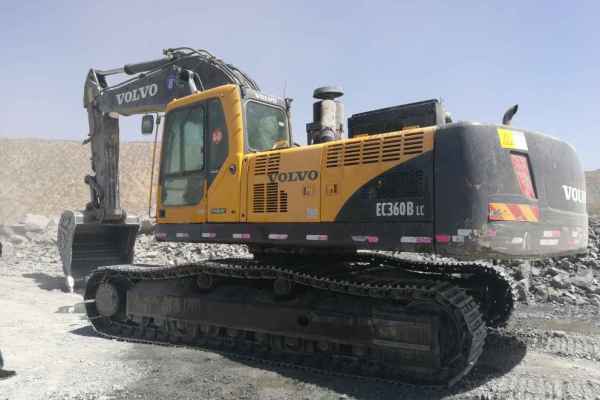 内蒙古出售转让二手10000小时2009年沃尔沃EC360BLC挖掘机