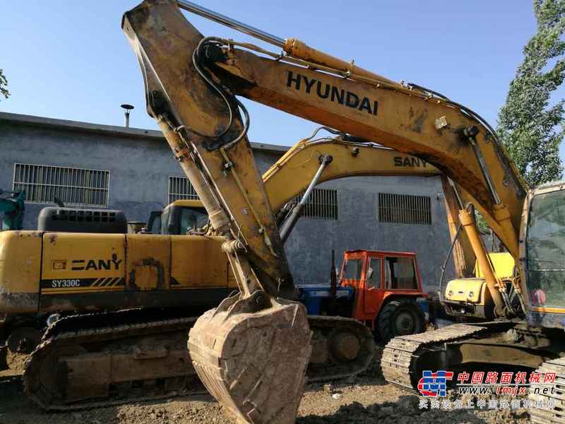 山东出售转让二手7523小时2012年现代R225LC挖掘机