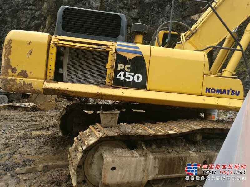 湖北出售转让二手5800小时2012年小松PC450挖掘机