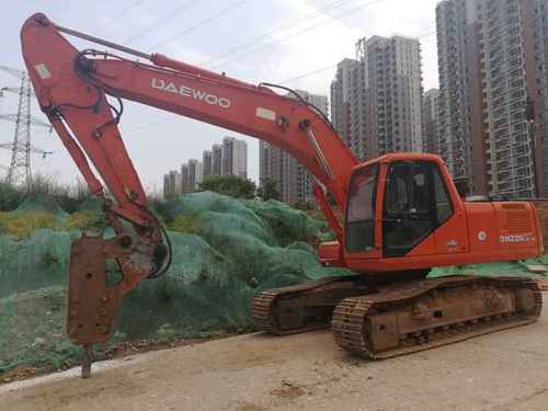 陕西出售转让二手11284小时2008年大宇DH220LC挖掘机