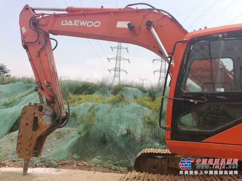 陕西出售转让二手11284小时2008年大宇DH220LC挖掘机