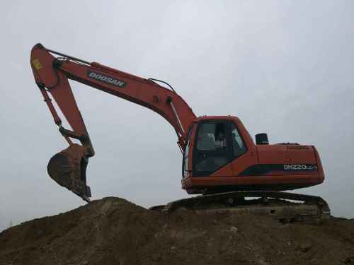 河南出售转让二手7000小时2010年斗山DH220LC挖掘机