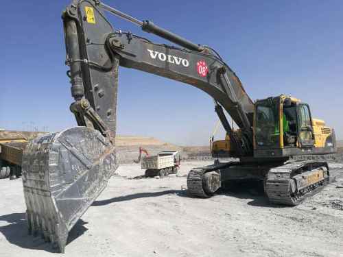 内蒙古出售转让二手21000小时2011年沃尔沃EC460BLC挖掘机