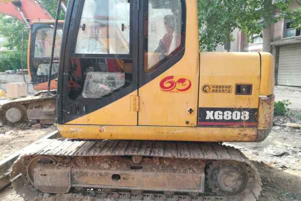 河南出售转让二手5800小时2012年厦工XG808挖掘机