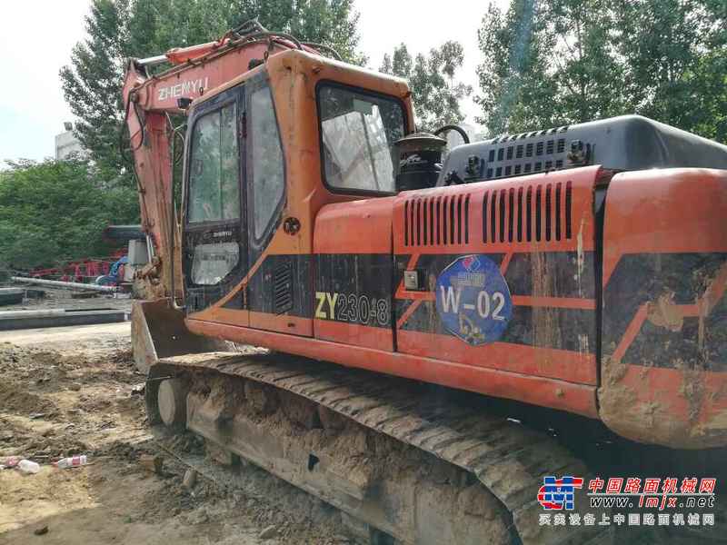 河南出售转让二手6000小时2011年振宇ZY210挖掘机