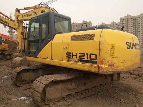 吉林出售转让二手10000小时2011年住友SH210挖掘机