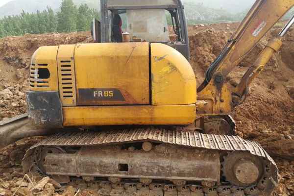 河南出售转让二手10000小时2008年福田雷沃FR85挖掘机