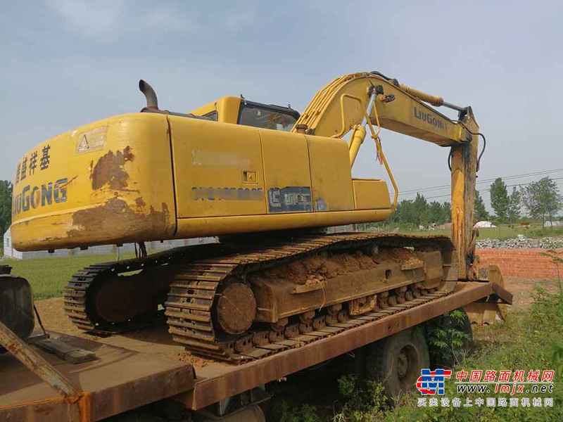 河南出售转让二手10000小时2008年柳工CLG205C挖掘机
