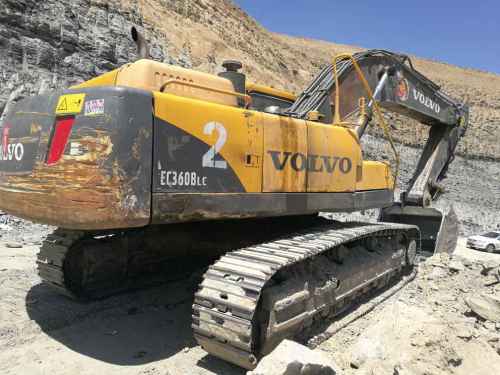 内蒙古出售转让二手17000小时2011年沃尔沃EC360BLC挖掘机