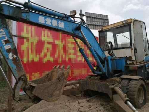 辽宁出售转让二手8000小时2009年愚公机械WY70挖掘机