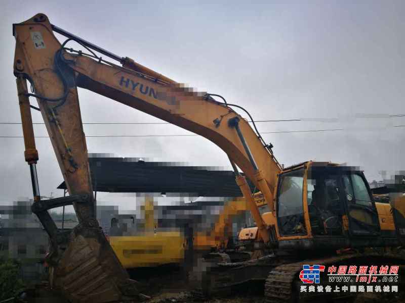 贵州出售转让二手7964小时2012年现代R335LC挖掘机