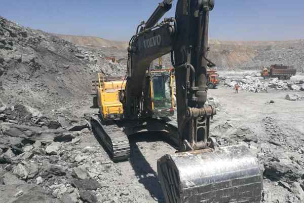 内蒙古出售转让二手16000小时2009年沃尔沃EC360BLC挖掘机