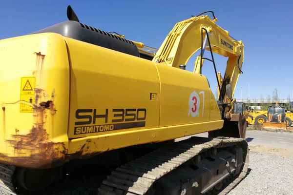 内蒙古出售转让二手5000小时2012年住友SH350HD挖掘机