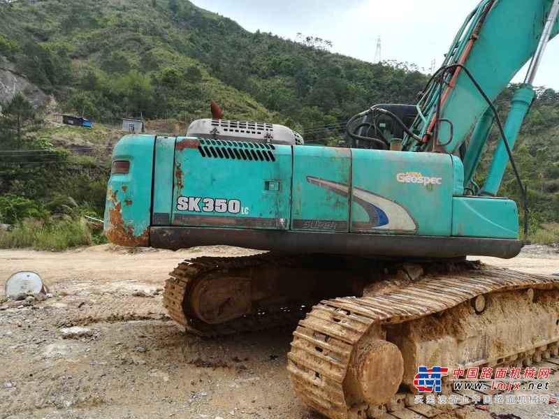 广西出售转让二手6854小时2008年神钢SK350LC挖掘机
