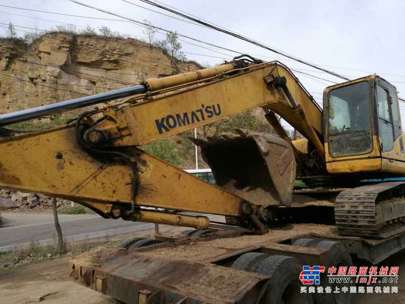 山东出售转让二手9825小时2008年小松PC220LC挖掘机