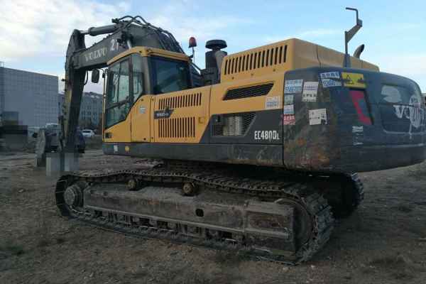 内蒙古出售转让二手10000小时2012年沃尔沃EC480DL挖掘机