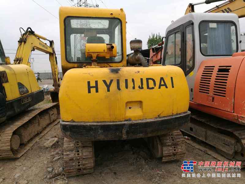 山东出售转让二手12543小时2004年现代R60挖掘机