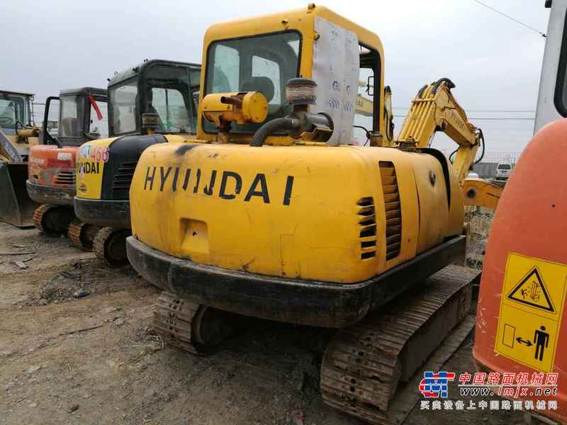 山东出售转让二手12543小时2004年现代R60挖掘机