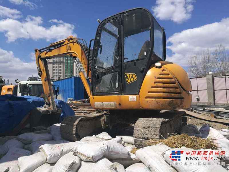 吉林出售转让二手8000小时2008年JCBJS8056挖掘机