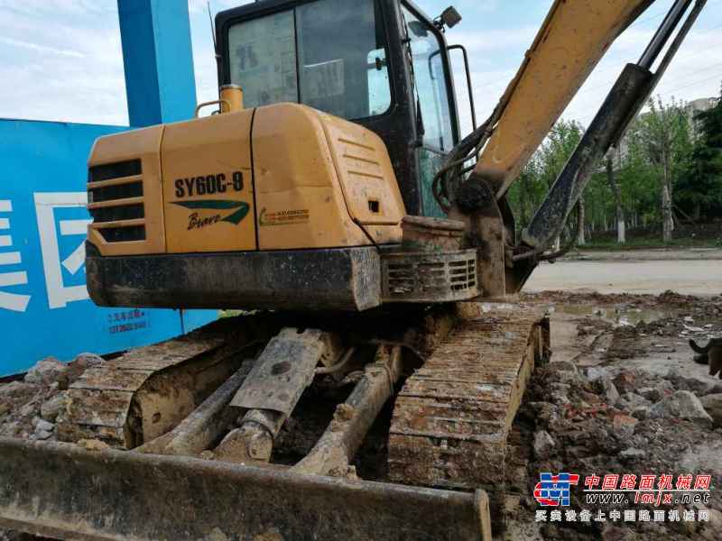 湖北出售转让二手4500小时2013年三一重工SY60挖掘机