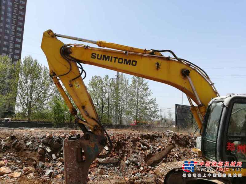 河南出售转让二手11298小时2011年住友SH210挖掘机